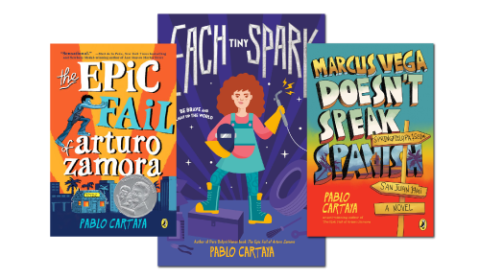 Covers of Books by Pablo Cartaya