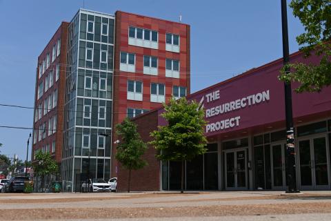 The Resurrection Project building