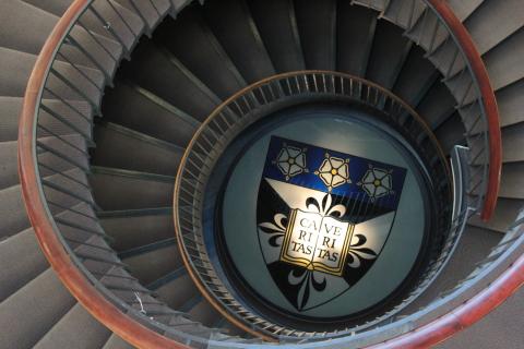 Dominican University staircase