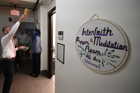 Blessing the Interfaith Prfayer and Meditation Room