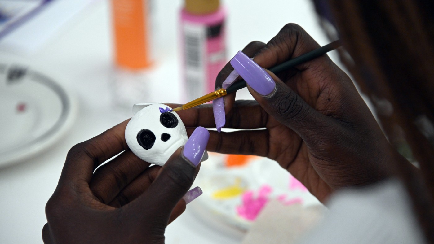 Skeleton Painting