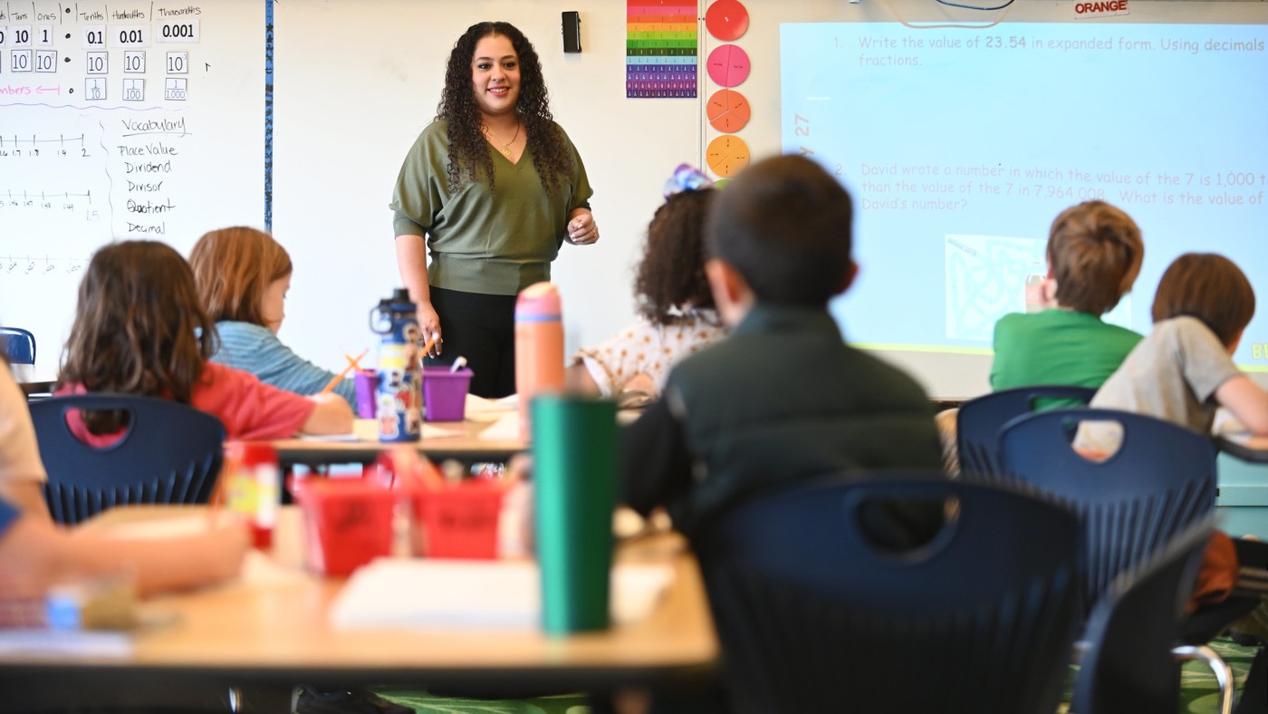 Ruby Garcia-Dorantes in classroom