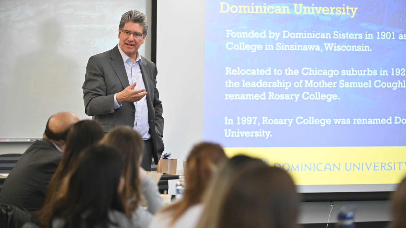 Students and faculty in classroom