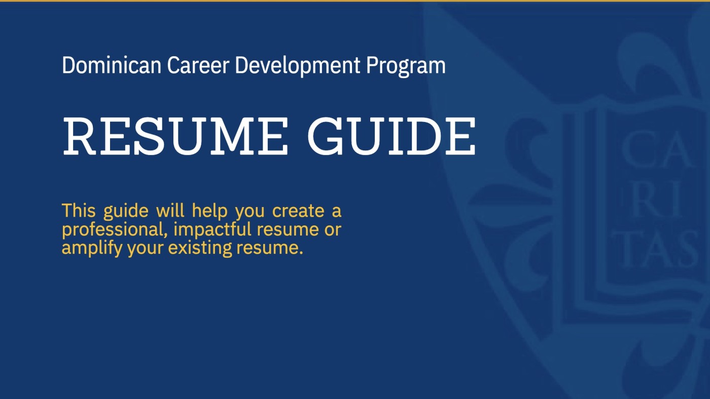 Cover of Resume Guide