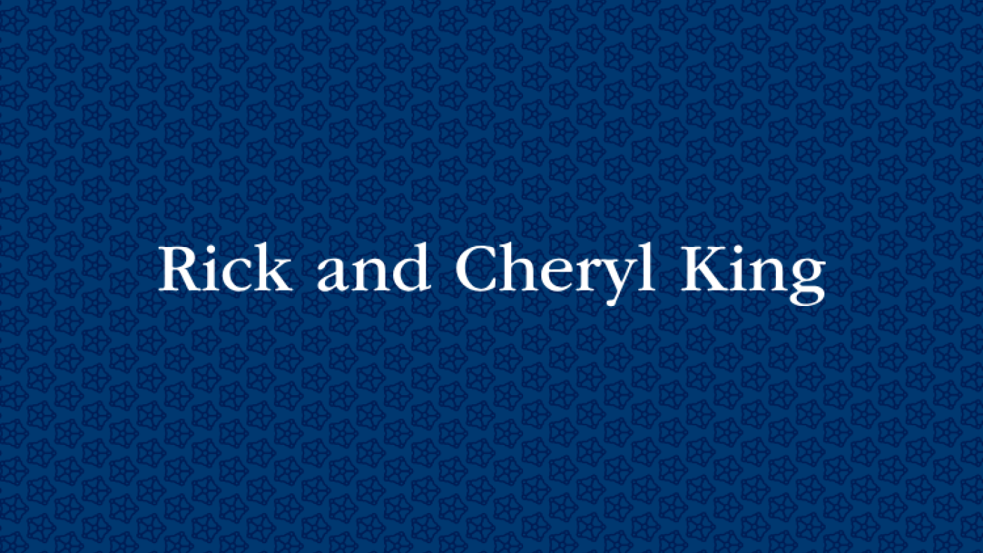 Rick and Cheryl King