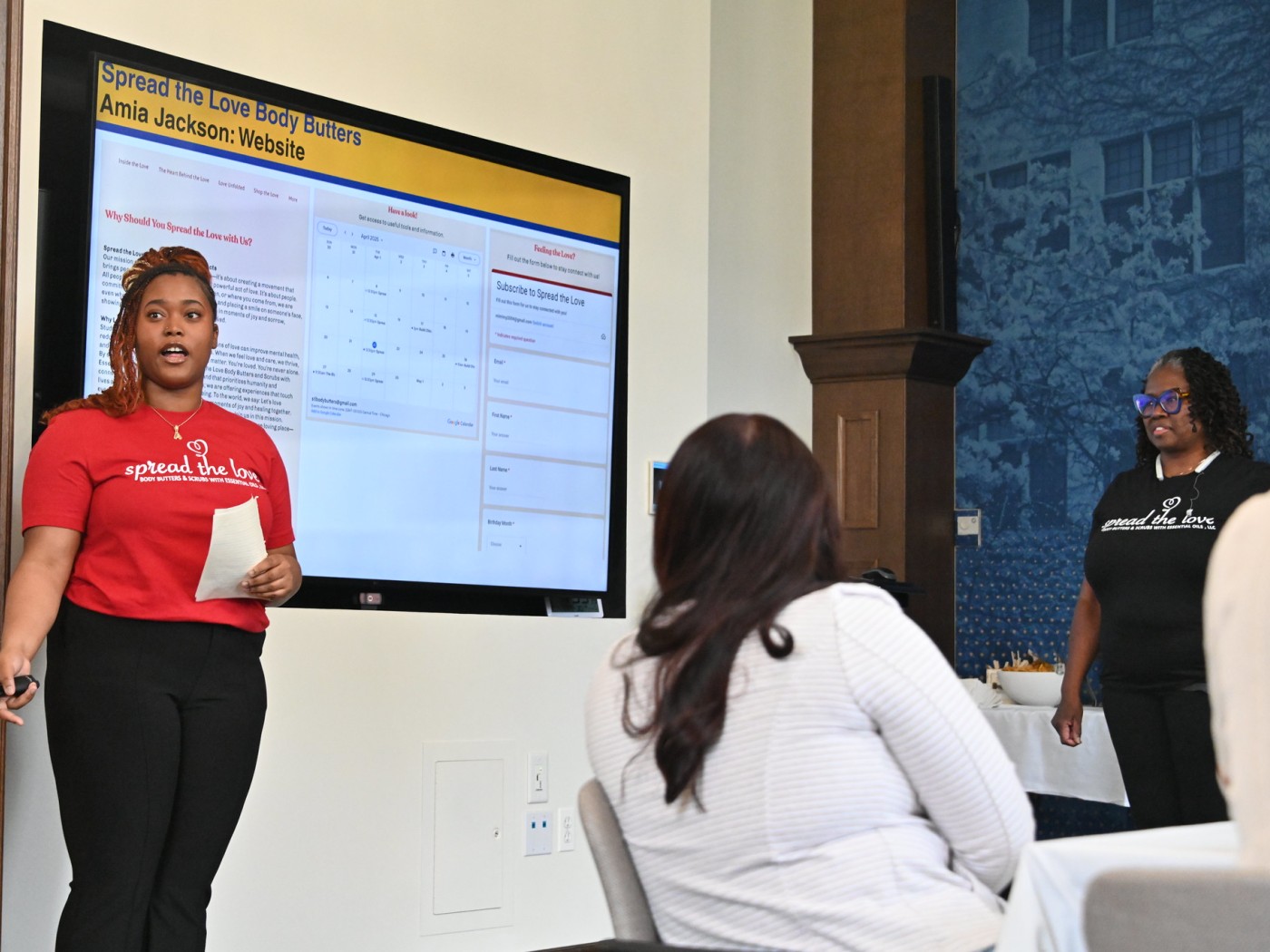 Student at internship