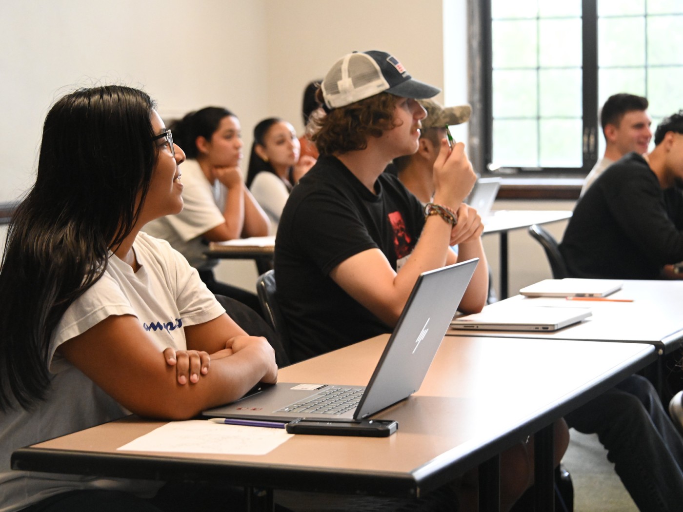 Students engaged in classroom