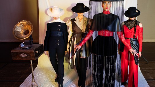 Dominican University models for the Spring 2025 Fashion Show
